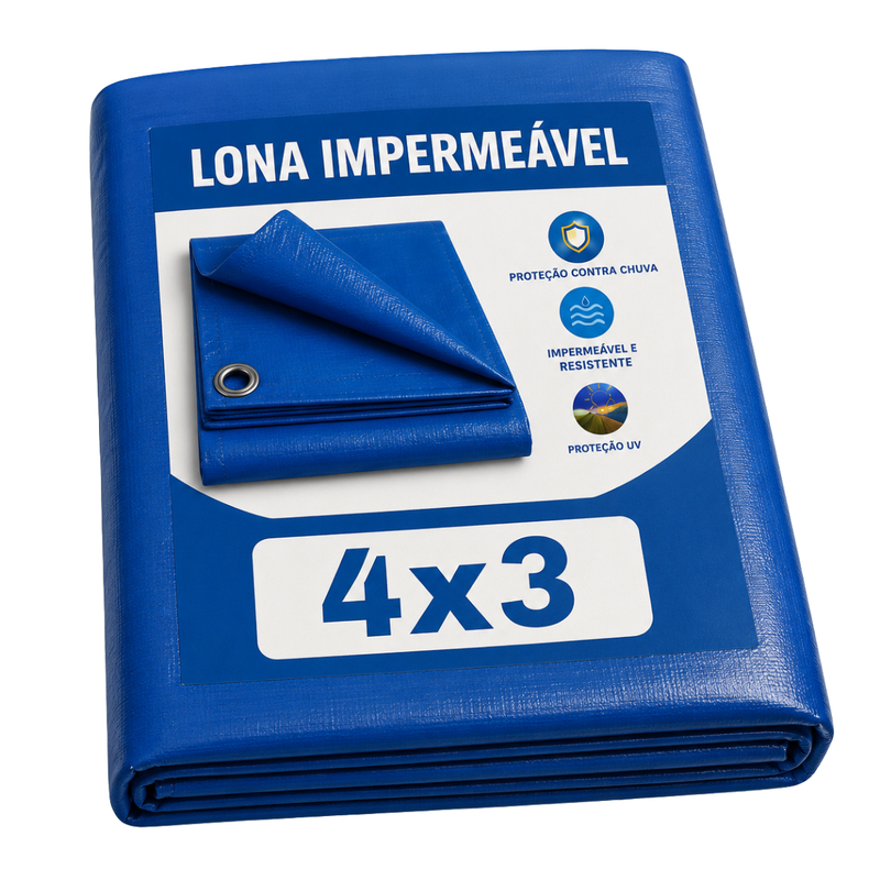 Lona multiuso polietileno medidas 4x3