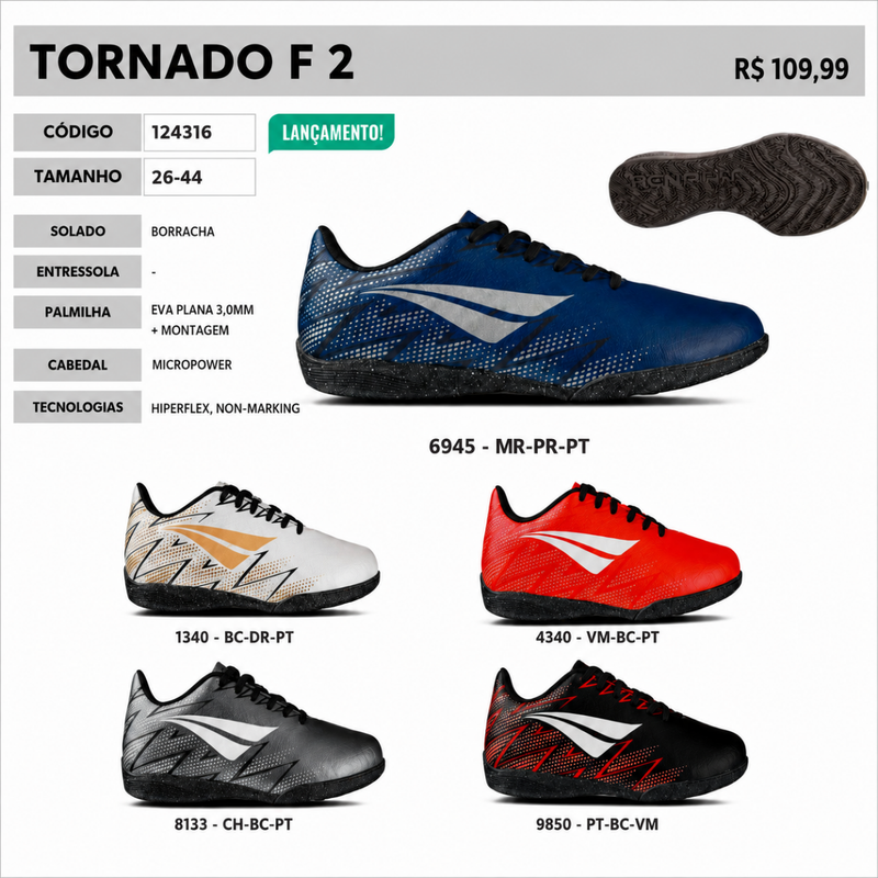 Tênis de futsal