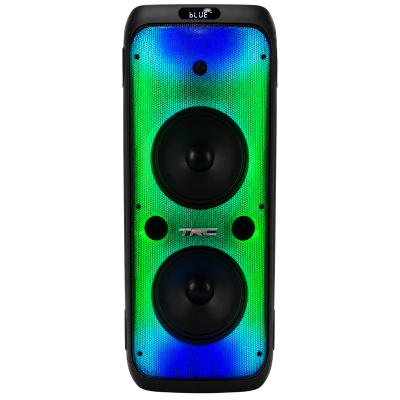 Caixa de som altofalante amplificada Bluetooth sem fio com microfone 380W