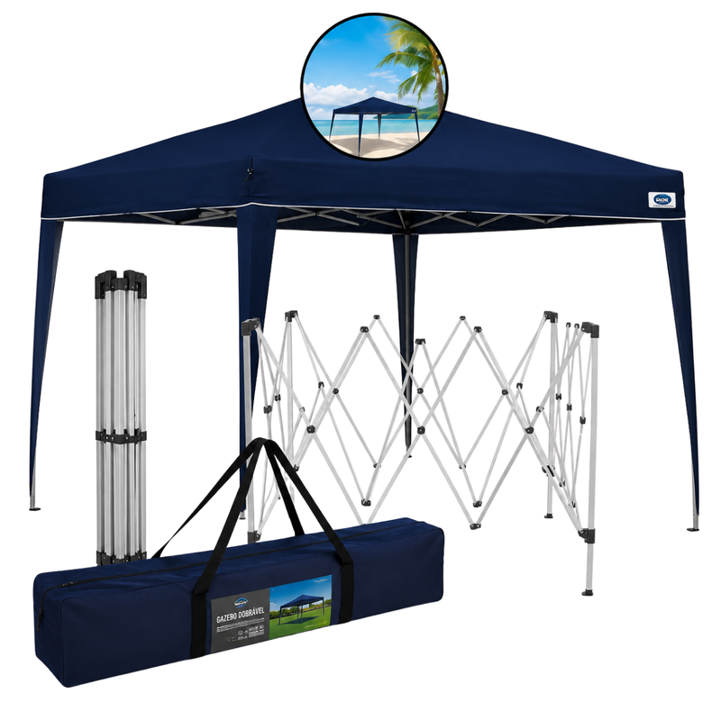 Gazebo 3x3 articulado