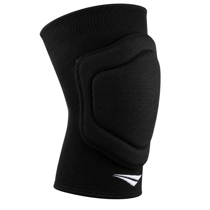 Joelheira para goleiro Tipo: Profissional, Espuma frontal: 20cm altura x 18 cm de largura com 1,5cm de espessura, Material: Poliamida, Composição: 37% algodão, 33% polipropileno, 18% elastodieno e 12% poliéster, Fixação: Elástico, Cor: Preta, Par