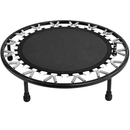 Jump cama elastica individual completa molas resistente 1 metro diâmetro